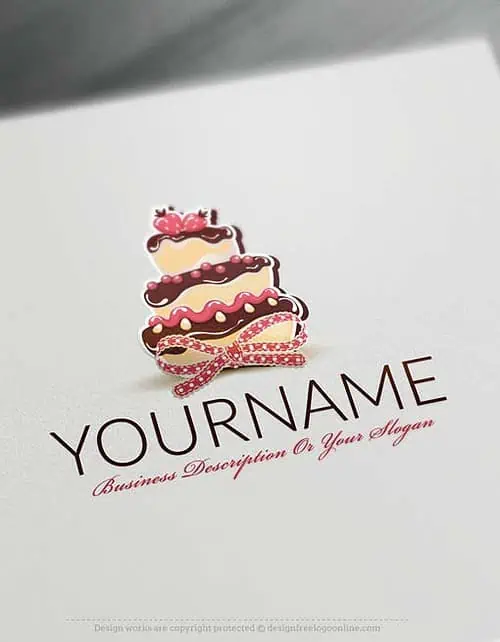Create a Cake Logo With the Logo maker