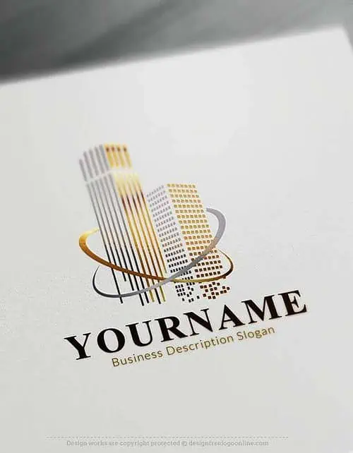 Online Logo Maker Free Luxury towers Logo Template