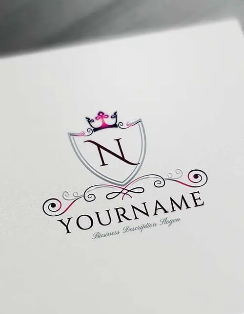 Online Luxurious Royal Logo Design Free Logo Maker crown logo
