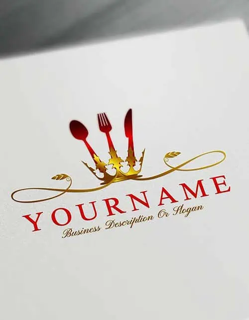 Luxurious Restaurant Logo Maker - Online Build Catering Logo Design
