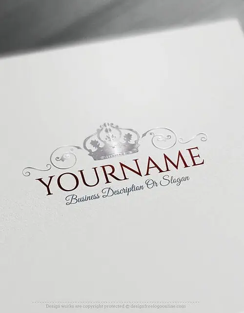 vintage royal silver crown symbol