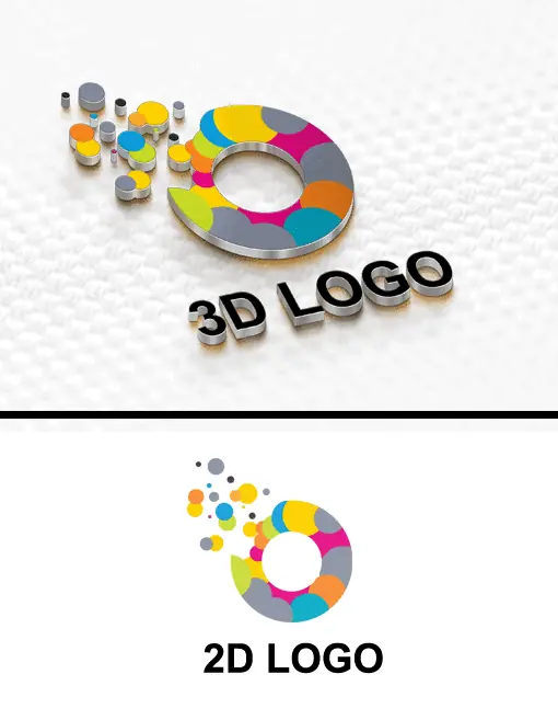 What is the difference between the 3D logo Vs 2D logo? 7 3D Logo Design Mockup