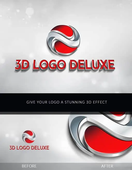 What is the difference between the 3D logo Vs 2D logo? 8 3D Logo Deluxe