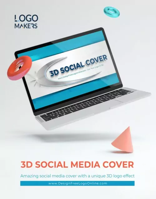 3D SOCIAL MEDIA COVER