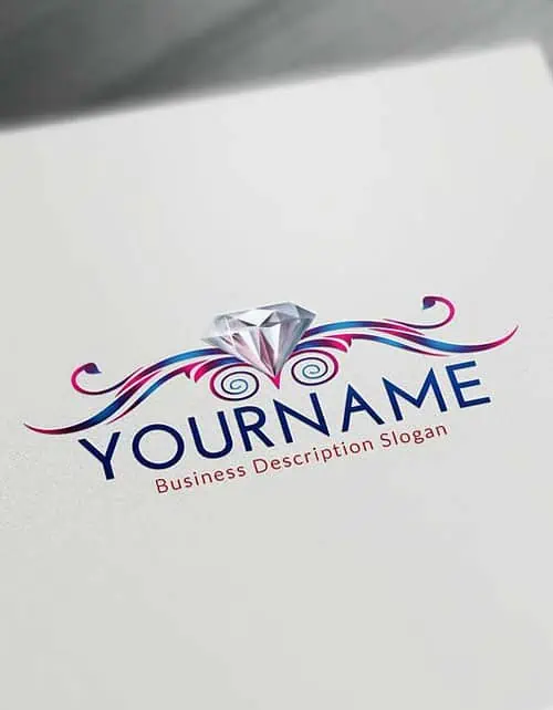 blue Diamond Logo Creator - Free Logo Maker