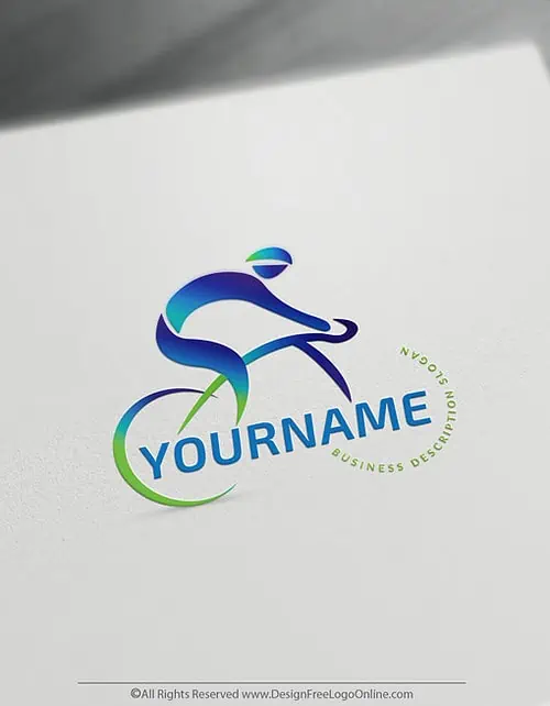 Use the Bicycle logo template to create high-quality Biking brand