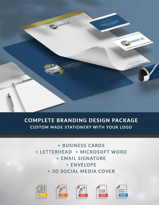 I’ve purchased a logo - can I add the branding package later? 6 Custom Made Branding Design Package