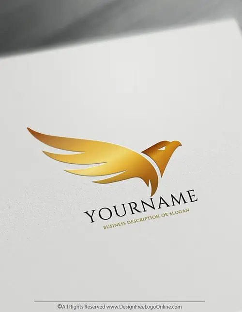 Gold Eagle Logos design