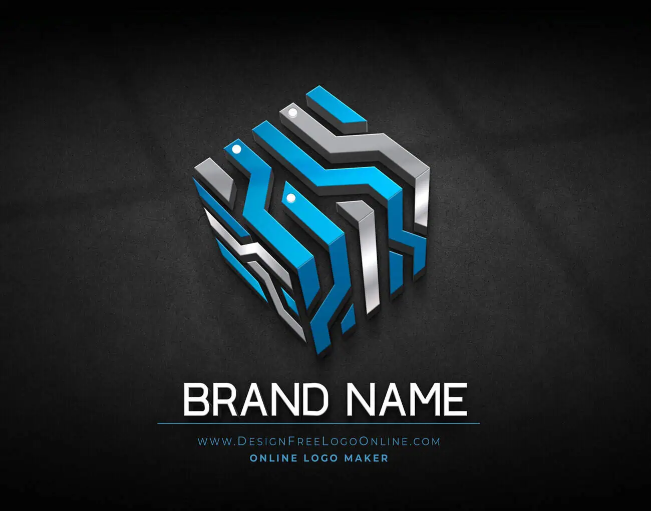 Design a Modern Cube Logo for Technology – Design Free Logo Online