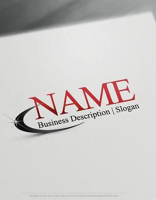 Design online Logo with our free logo maker tool - Abstract Star Path Logo Template