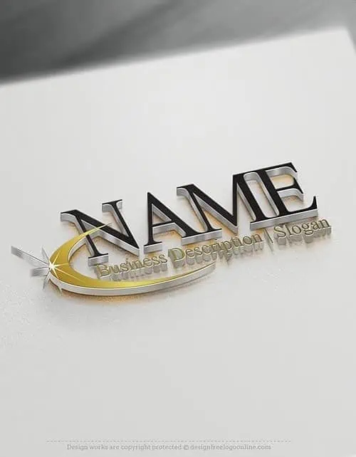 Design online Logo with our free logo maker tool - Abstract Star Path Logo Template