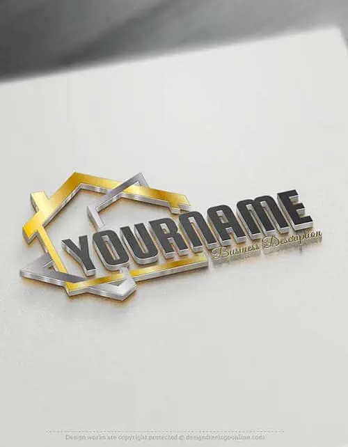 Design Free Logo Real Estate House Template