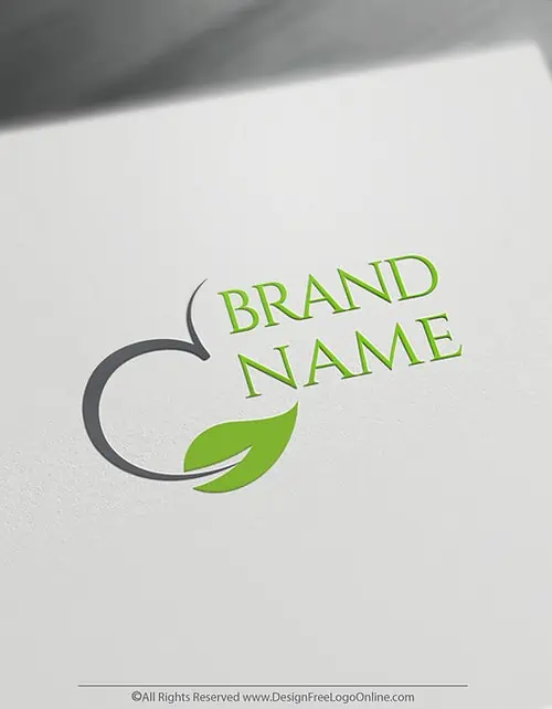 Leaf Online Logo Template