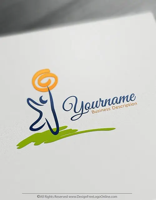 Create Your Own Logo with Sun People Logo Templates