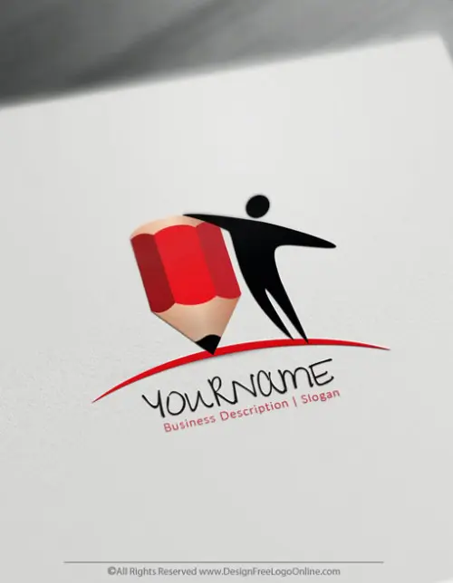 Create a Logo For Free – Education Logo Design Template