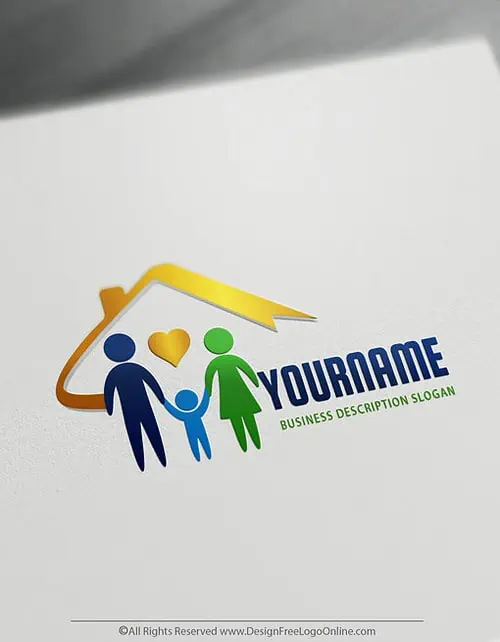 Create your own Family logo - Business Insurance Logo Templates