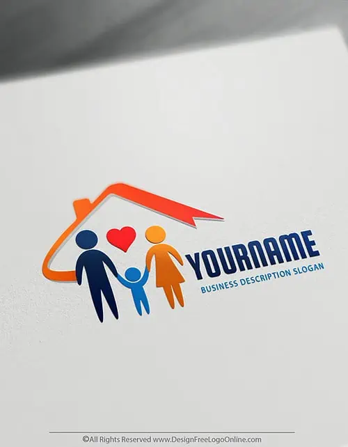 Create your own Family logo - Business Insurance Logo Templates
