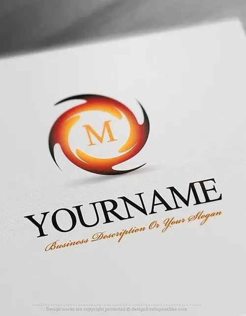 free logo design spiral templates