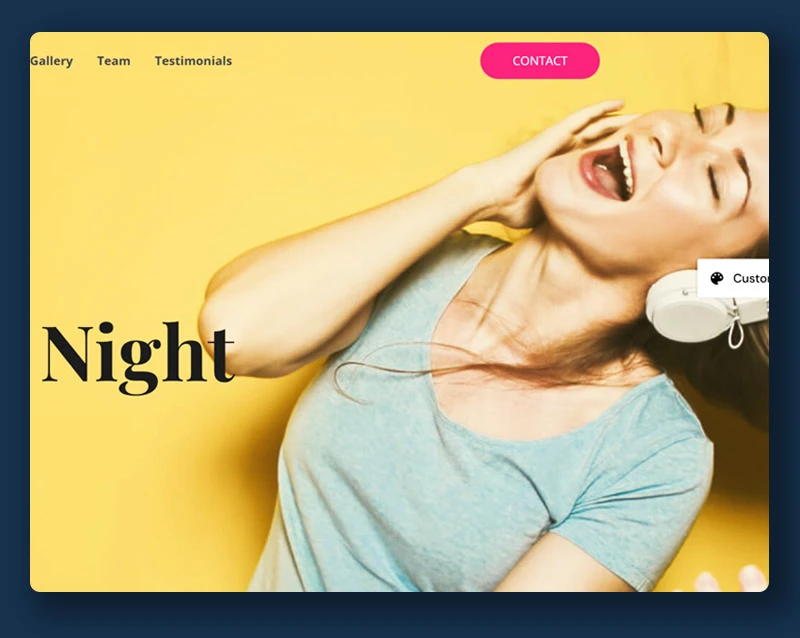 Custom Website + Hosting 15 fun landing page