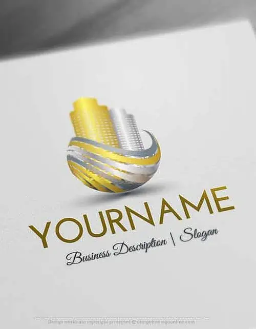 Golden Buildings Logo