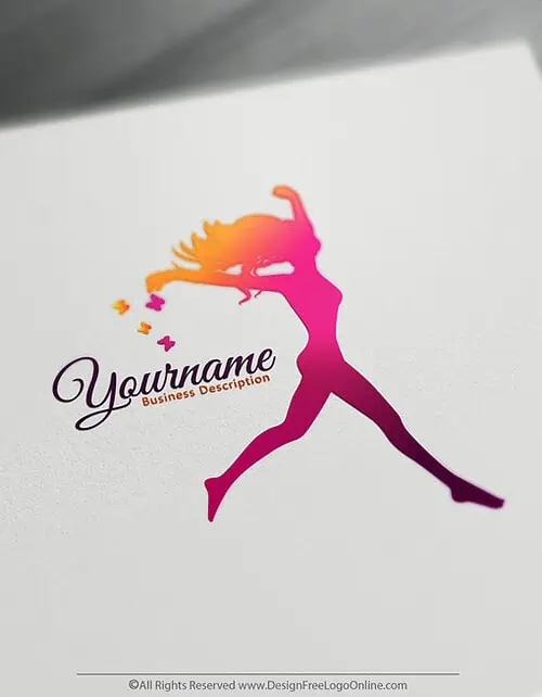 happy Woman logo maker