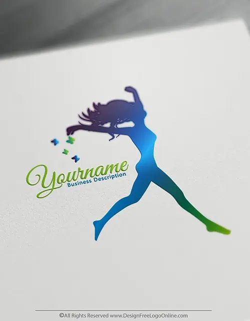 healthy Woman logo maker