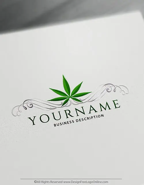 Create your medical Weed Logo with the Cannabis logo maker.